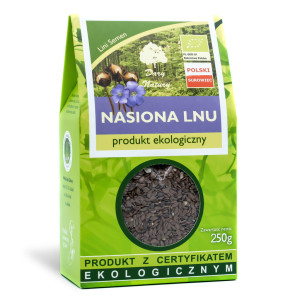 DARY NATURY Len nasiona EKO 250g - Studio Zielarskie