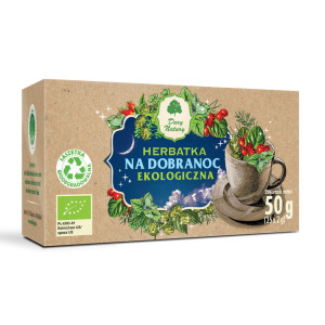DARY NATURY Herbatka Na dobranoc EKO 25x2g - Studio Zielarskie