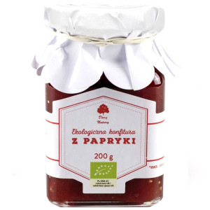 DARY NATURY Konfitura z papryki EKO 200g - Studio Zielarskie