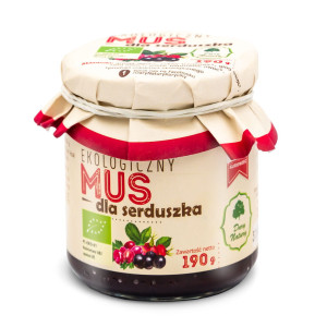 DARY NATURY Mus dla serduszka EKO 190g - Studio Zielarskie