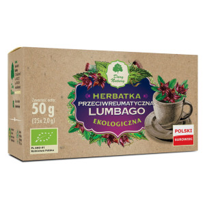 DARY NATURY Herbatka Przeciwreumatyczna LUMBAGO EKO 25x2g - Studio Zielarskie