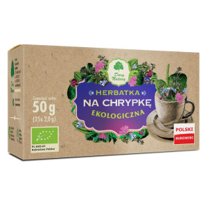 DARY NATURY Herbatka Na chrypkę EKO 25x2g - Studio Zielarskie