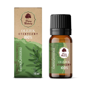 DARY NATURY Olejek eteryczny - rozmarynowy 100% 10ml - Studio Zielarskie
