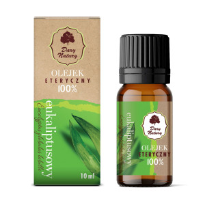DARY NATURY Olejek eteryczny - eukaliptusowy 100% 10ml - Studio Zielarskie