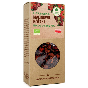 DARY NATURY Herbatka Malinowo-Różana EKO 100g - Studio Zielarskie