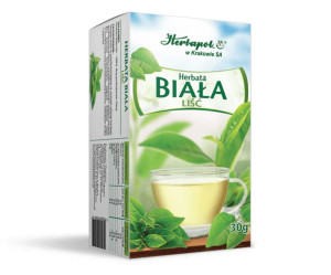 Herbapol Kraków Herbata BIAŁA 30g - Studio Zielarskie