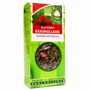 Herbatka na Odporność. Herbatka Dla dzieci KRASNOLUDEK EKO 50g DARY NATURY
