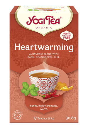 YOGI TEA Herbatka Radość życia (Heartwarming) Bio (17x1,8g) - Studio Zielarskie