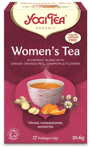 YOGI TEA Herbatka dla kobiet (Women's Tea) Bio (17x1,8g) - Studio Zielarskie