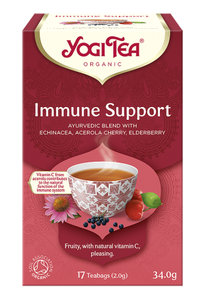 YOGI TEA Herbatka na odporność (Immune Support) Bio (17x2g) - Studio Zielarskie