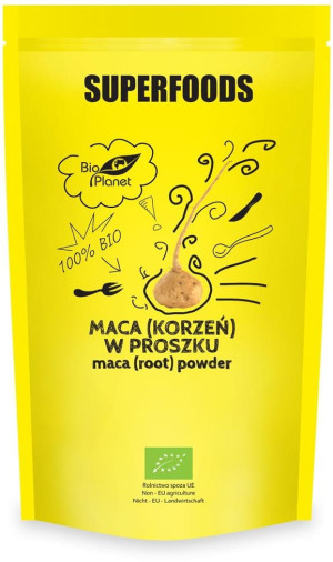 BIO PLANET Maca sproszkowana Bio 150g - Studio Zielarskie