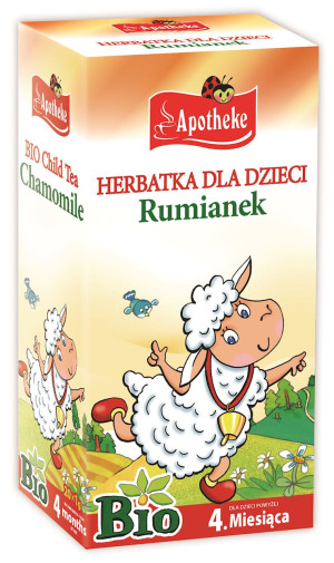 APOTHEKE Herbatka Rumiankowa po 4 miesiącu dla dzieci 20 saszetek - Studio Zielarskie