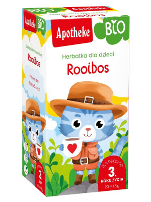 APOTHEKE Herbatka dla dzieci Rooibos Pio 20 saszetek - Studio Zielarskie