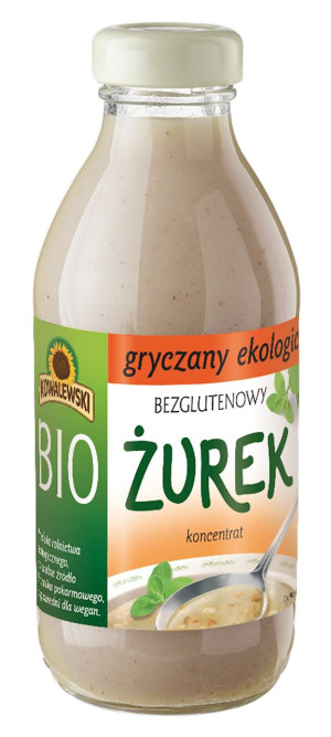 KOWALEWSKI Żurek gryczany bezglutenowy koncentrat Bio 320ml - Studio Zielarskie