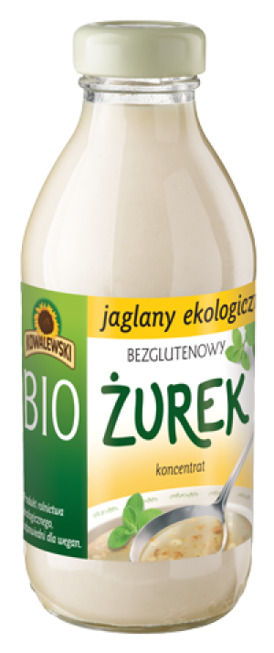 KOWALEWSKI Żurek jaglany bezglutenowy koncentrat Bio 320ml - Studio Zielarskie
