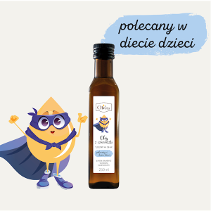 OLVITA Olej z czarnuszki dla dzieci 250ml - Studio Zielarskie