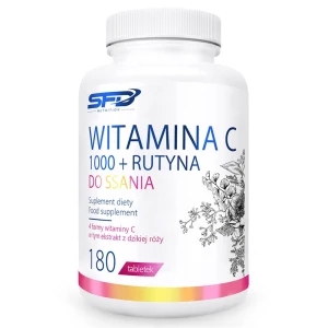 SFD Witamina C 1000 + Rutyna tabletki do ssania 180 tabletek - Studio Zielarskie