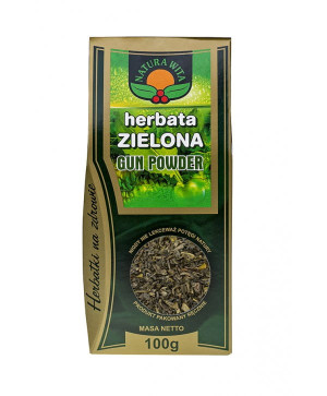 NATURA WITA Herbata zielona Gun Powder 100g - Studio Zielarskie