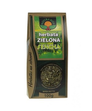 NATURA WITA Herbata zielona SENCHA 100g - Studio Zielarskie