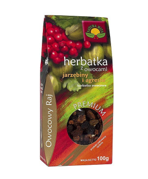 NATURA WITA Herbatka z owocami jarzębiny i agrestu 100g - Studio Zielarskie
