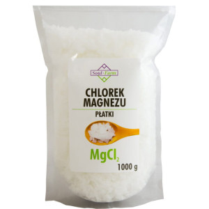 SOUL FARM Chlorek magnezu płatki 1 kg - Studio Zielarskie