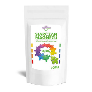 SOUL FARM Siarczan magnezu siedmiowodny 2kg - Studio Zielarskie