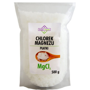 SOUL FARM Chlorek magnezu płatki 500g - Studio Zielarskie