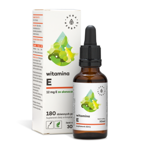 AURA HERBALS Witamina E Forte 30ml - Studio Zielarskie