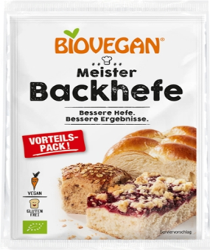 BIOVEGAN Drożdże suszone bezglutenowe Bio (3x7g) 2g - Studio Zielarskie