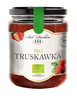 SAD DANKÓW Truskawka 80% Bio 260g - Studio Zielarskie