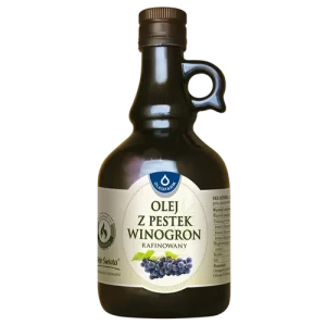 Oleofarm Olej z pestek winogron rafinowany 500ml - Studio Zielarskie