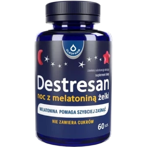 OLEOFARM Destresan Noc Z melatoniną 60 żelek - Studio Zielarskie