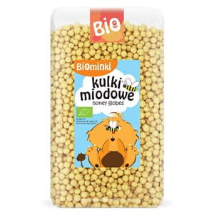 BIOMINKI Kulki miodowe BIO 300g - Studio Zielarskie