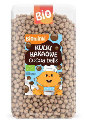 BIOMINKI Kulki kakaowe BIO 300g - Studio Zielarskie