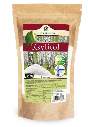 PIĘĆ PRZEMIAN Ksylitol fiński 1kg - Studio Zielarskie