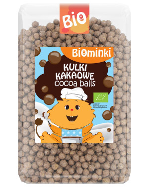 BIOMINKI Kulki kakaowe BIO 500g - Studio Zielarskie