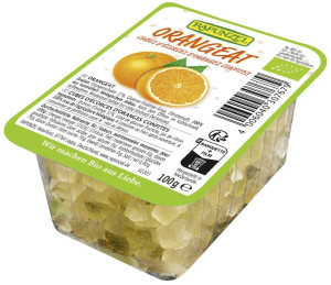 RAPUNZEL Skórka pomarańczy kandyzowana BIO 100g - Studio Zielarskie