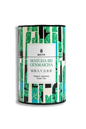 MOYA MATCHA Matcha Iri Genmaicha organiczna herbata zielona 60g - Studio Zielarskie