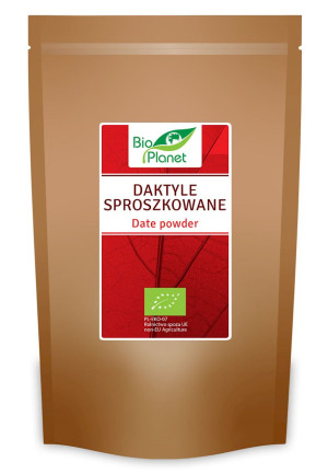 BIO PLANET Daktyle sproszkowane Bio 300g - Studio Zielarskie