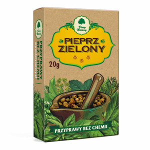 DARY NATURY Pieprz zielony ziarno 20g - Studio Zielarskie