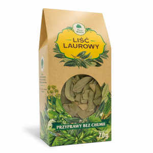 DARY NATURY Liść laurowy 70g - Studio Zielarskie