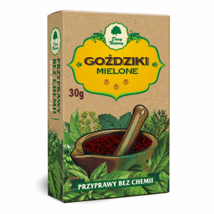 DARY NATURY Goździki mielone 30g - Studio Zielarskie
