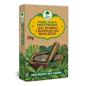 DARY NATURY Przyprawa do żurku i barszczu białego 50g - Studio Zielarskie