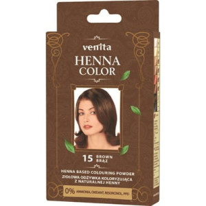 VENITA Henna Brąz proszek 25g - Studio Zielarskie