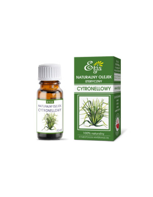 ETJA Olejek eteryczny cytronella 10ml - Studio Zielarskie