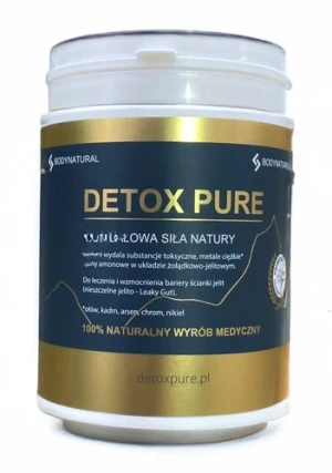 Detox Pure Zeolit 400g - Studio Zielarskie