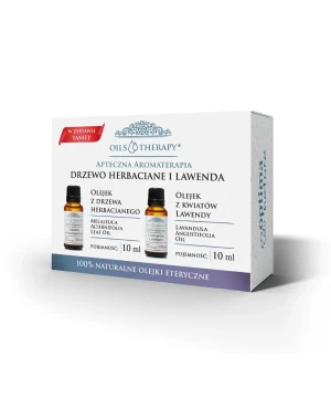 OPTIMA Zestaw lawenda + drzewko herbaciane 2x10 ml - Studio Zielarskie