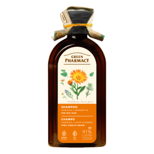 GREEN PHARMACY Szampon do włosów przetłuszczających 350ml - Studio Zielarskie