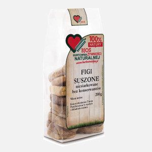 BJOS Figi suszone niesiarkowane 200g - Studio Zielarskie