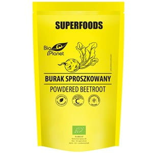 BIO PLANET Burak sproszkowany BIO 200g - Studio Zielarskie